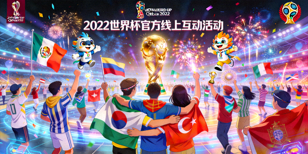 2022世界杯官方线上互动活动全景图，球迷在虚拟社区庆祝